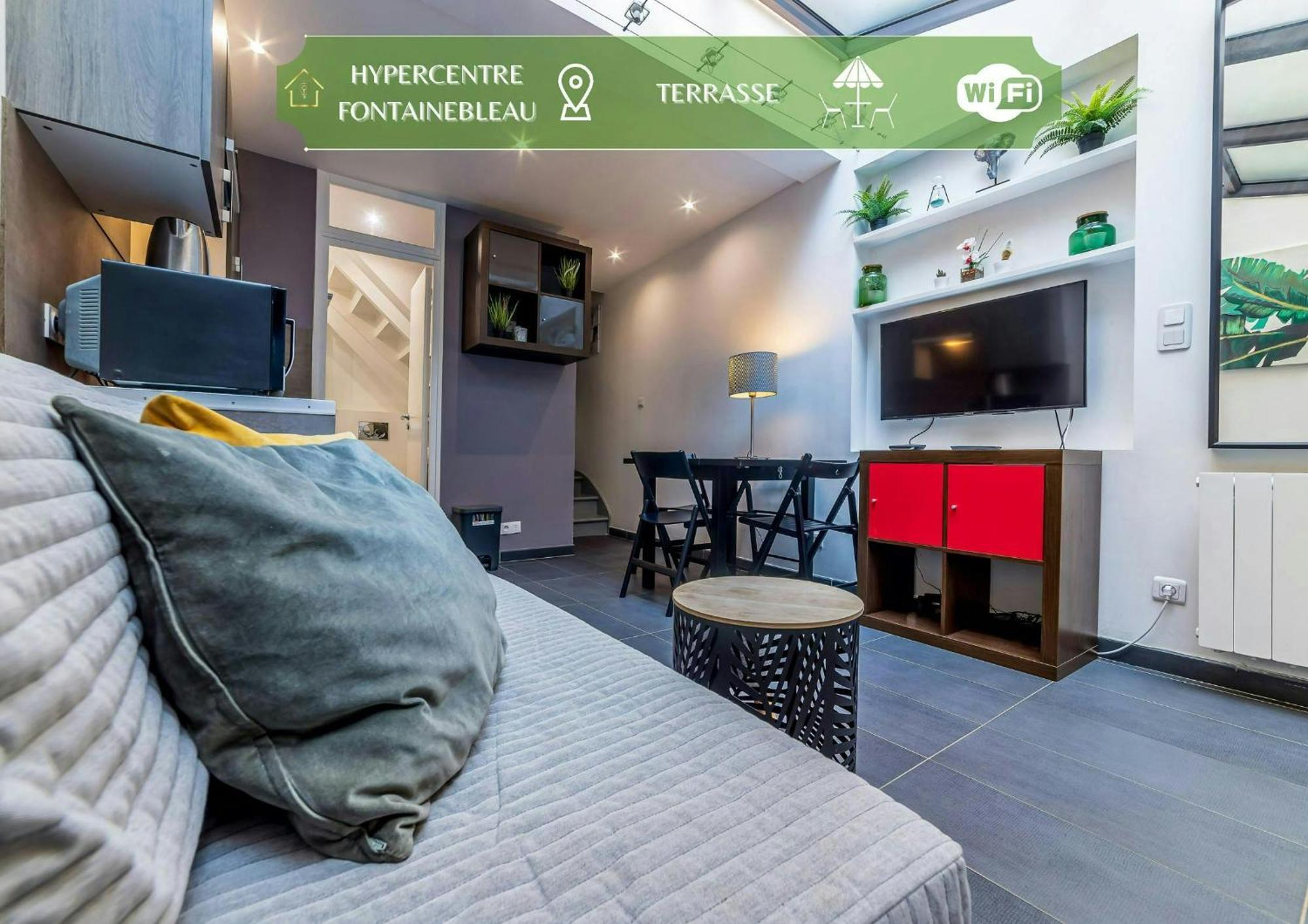 New Hypercenter Apparthotel Sweet Green Fontainebleau Eksteriør billede